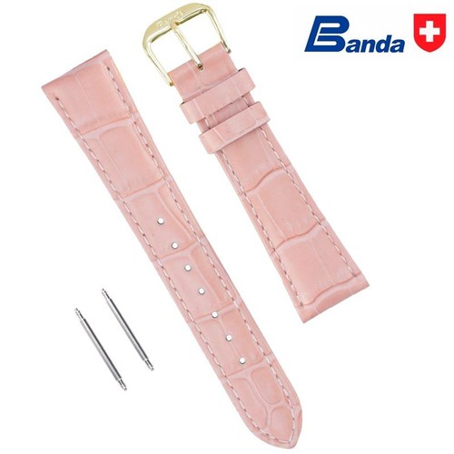 Banda crocodile grain embossed - crocodile,